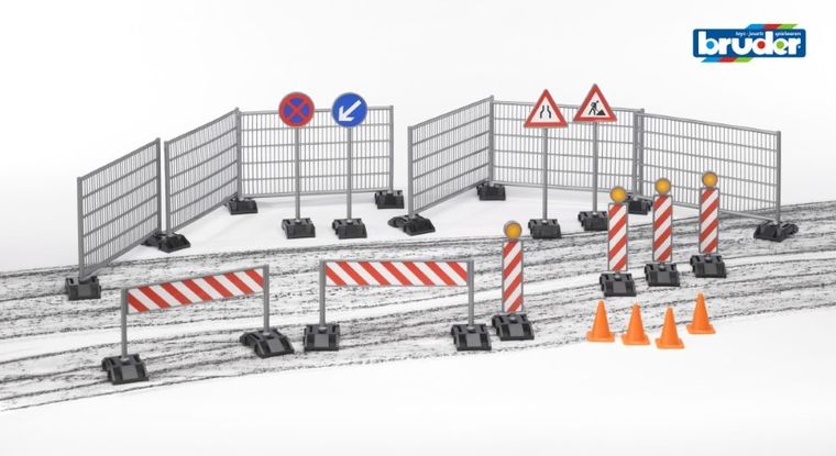 Bruder, Zestaw akcesoriów budowlanych