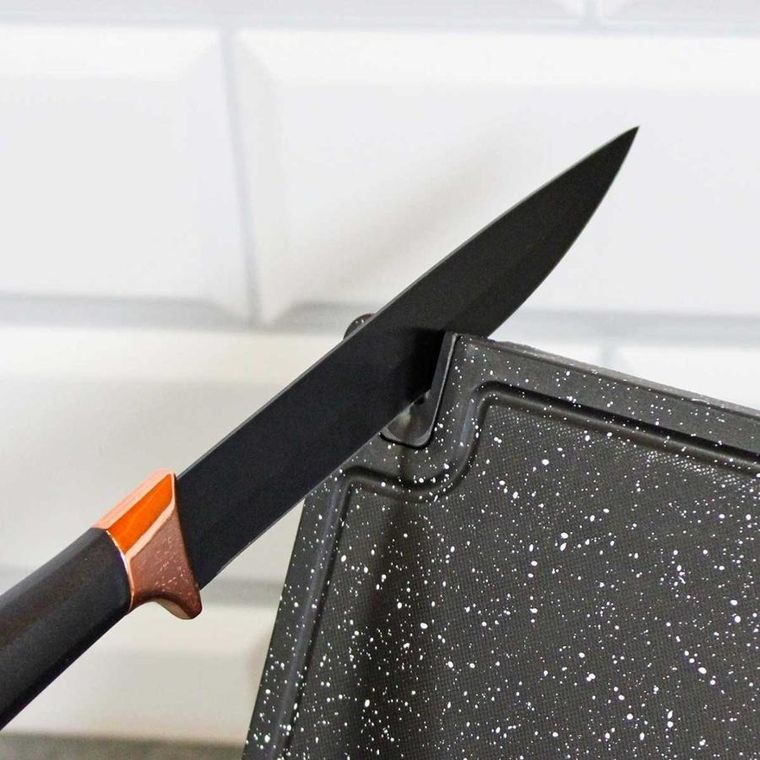 Brunbeste, stojak, blok magnetyczny na noże z ostrzałką