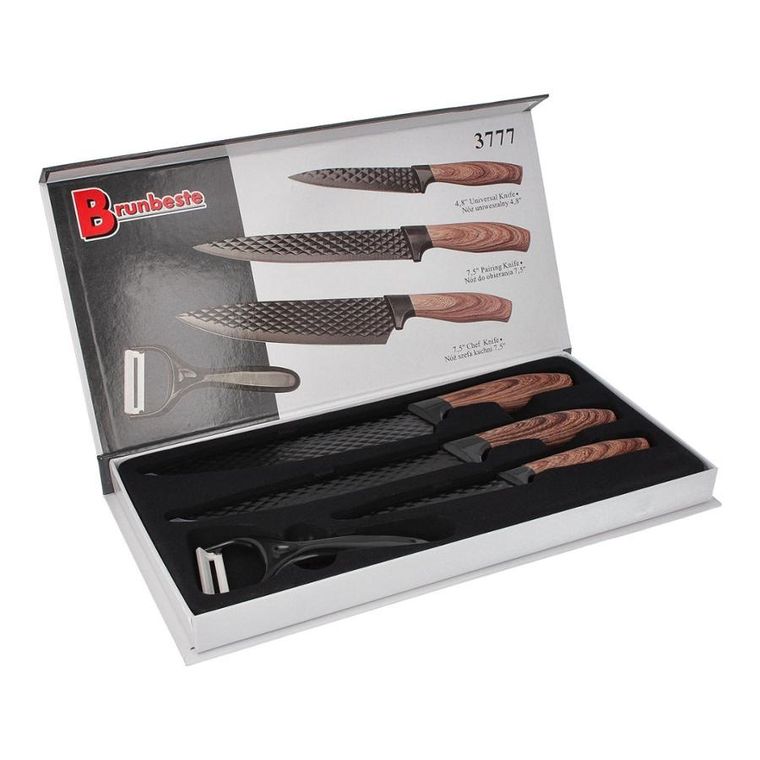 Brunbeste, tasak kuchenny z powłoką nieprzywieralną, 30 cm