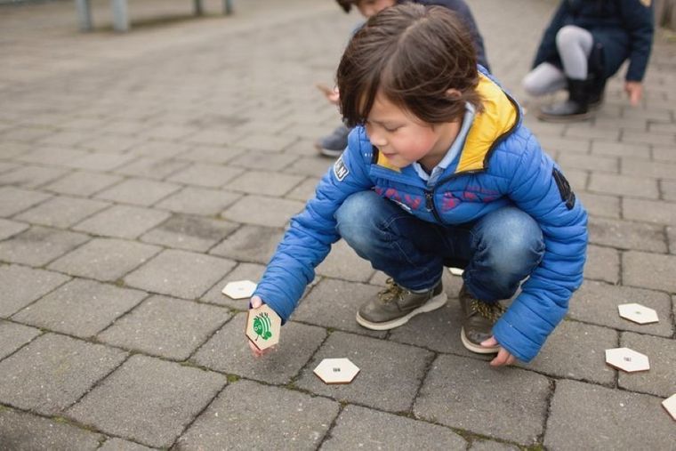 BS Toys, 4w1, Znajdź robaczka XL, gra familijna