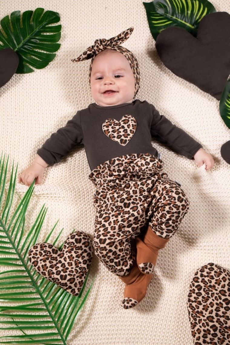 Buciki niechodki dziewczęce, brązowe, Nicol