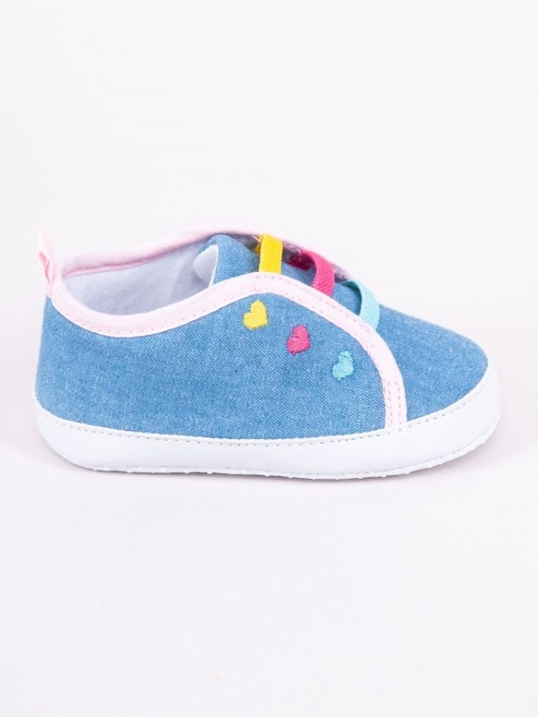 Buciki niechodki dziewczęce, denim, Yoclub