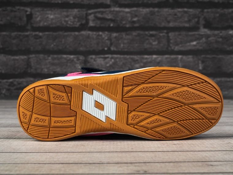 Buty piłkarskie dziecięce, halowe, mix, Lotto Dasher