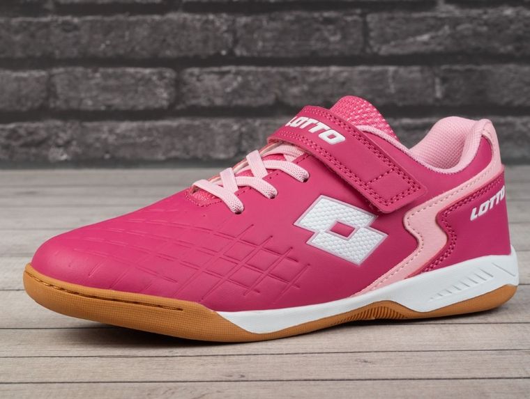 Buty piłkarskie dziecięce, halowe, mix, Lotto Dasher K