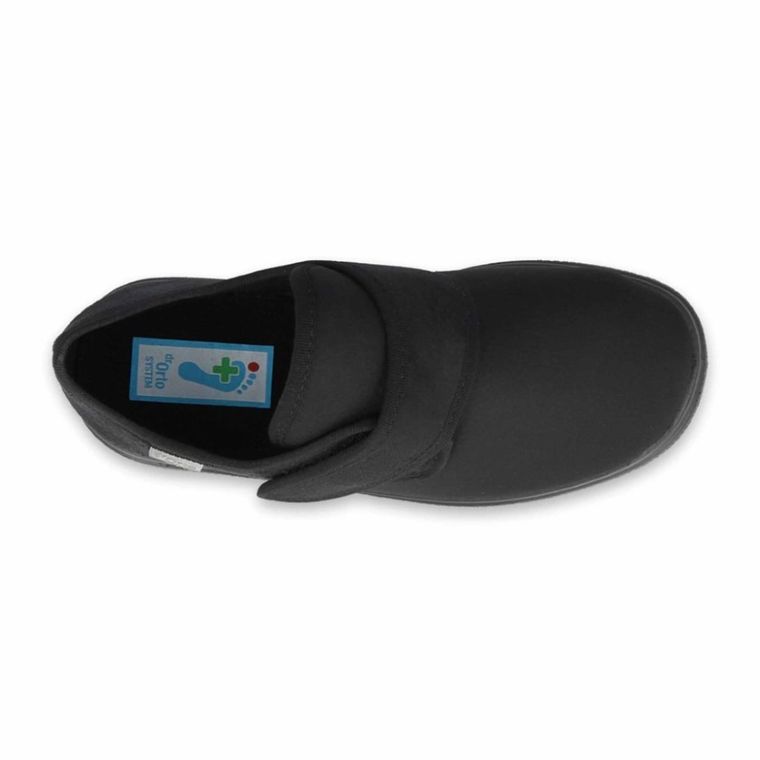Buty profilaktyczno-zdrowotne damskie, czarne, Dr Orto