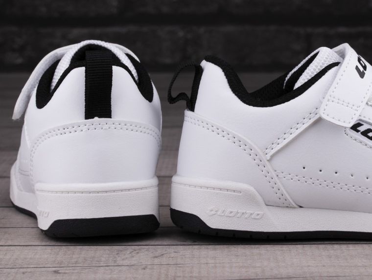 Buty sportowe chłopięce, białe, Lotto