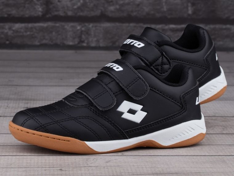 Buty sportowe chłopięce, czarne, Lotto
