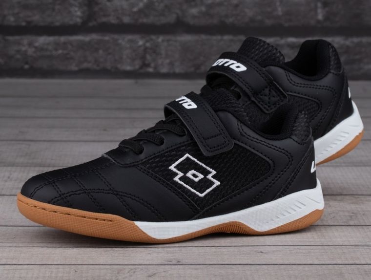 Buty sportowe chłopięce, czarne, Lotto