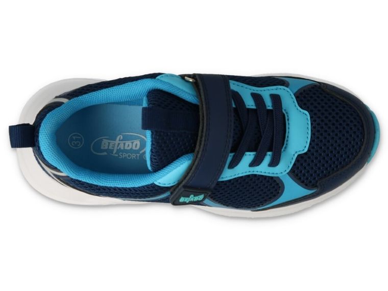 Buty sportowe chłopięce, granatowe, Befado