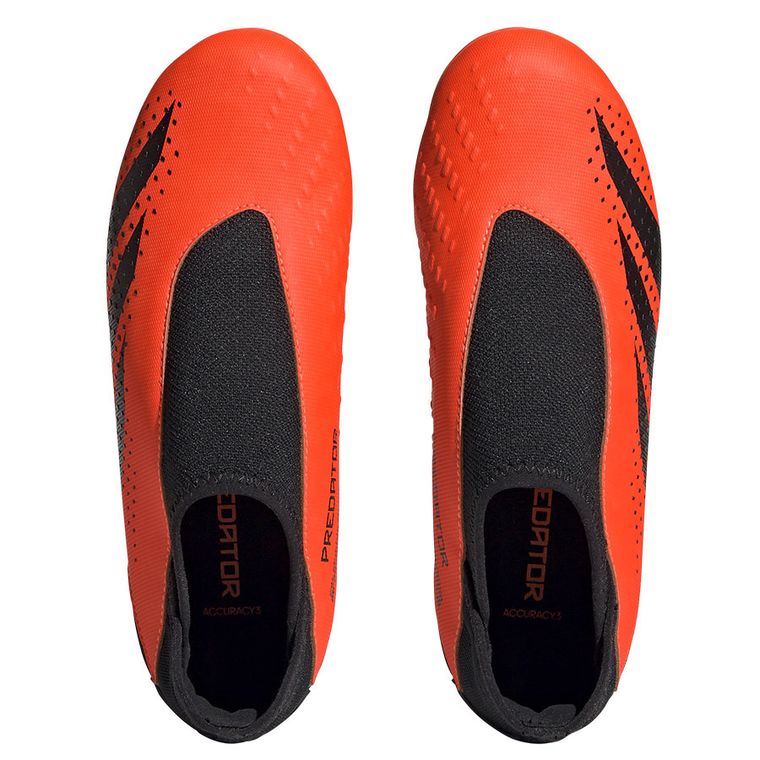 Buty sportowe chłopięce, pomarańczowe, Adidas Predator Accuracy.3 FG LL Jr