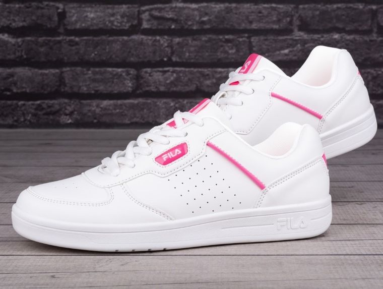 Buty sportowe damskie, białe, Fila C. Court