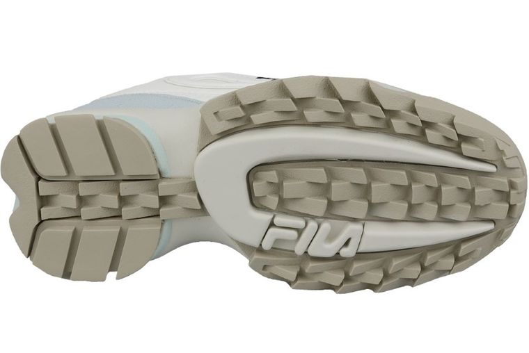 Buty sportowe damskie, białe, Fila Disruptor CB Low Wmn