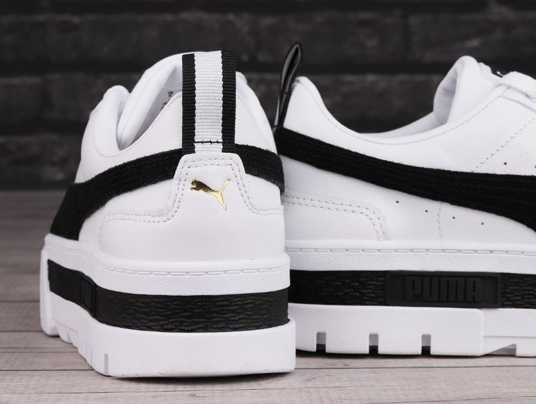 Buty sportowe damskie, białe, Puma Mayze