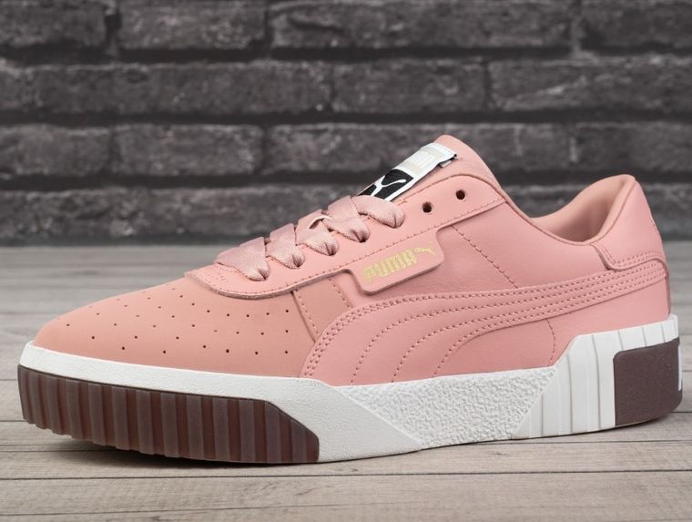 Buty sportowe damskie, różowe, Puma Cali Exotic Bright