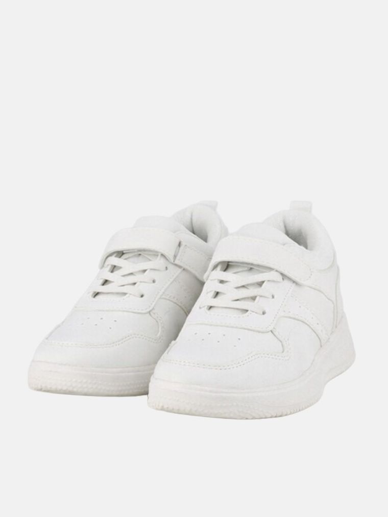 Buty sportowe dziecięce, białe, Cortina