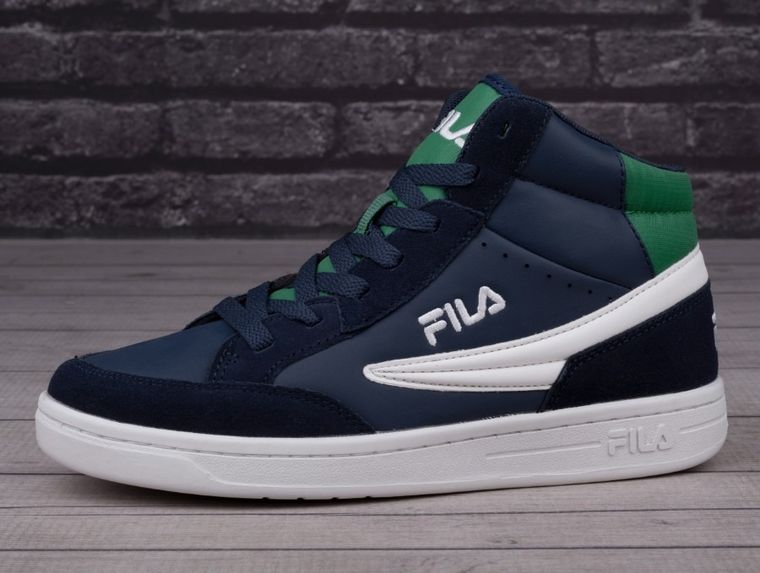 Buty sportowe dziecięce, mix, Fila Crew Velcro Mid Teens