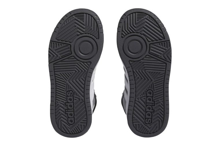 Buty sportowe dziecięce, szare, Adidas Hoops 3.0