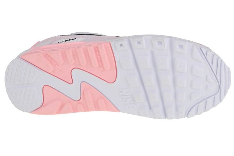 Buty sportowe dziewczęce, białe, Nike Air Max 90 GS