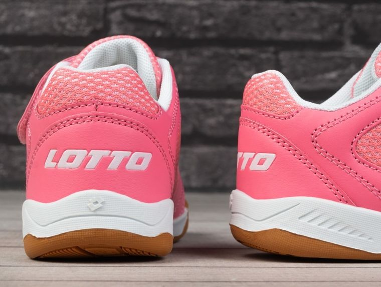 Buty sportowe dziewczęce, różowe, Lotto Whizzer K