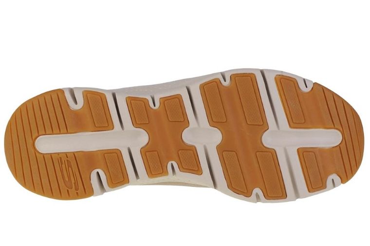 Buty sportowe męskie, beżowe, Skechers Arch Fit