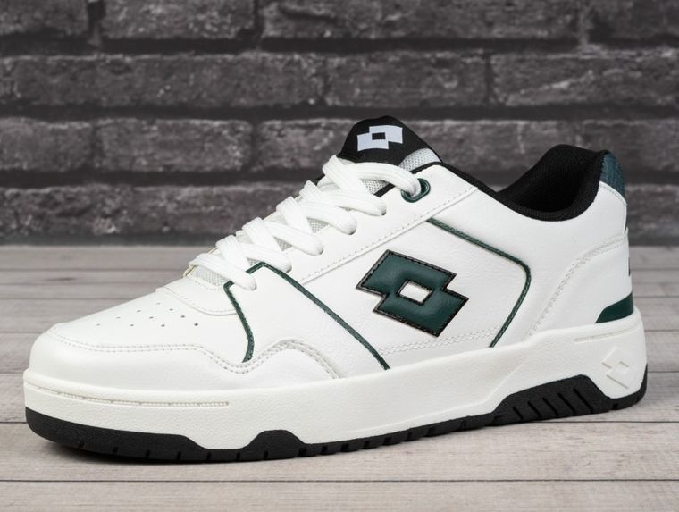 Buty sportowe męskie, białe, Lotto Boxscore