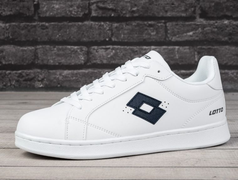Buty sportowe męskie, białe, Lotto Jambol