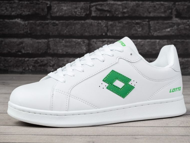 Buty sportowe męskie, białe, Lotto Jambol
