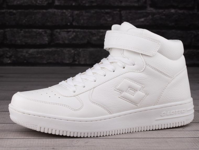 Buty sportowe męskie, białe, Lotto Paliot