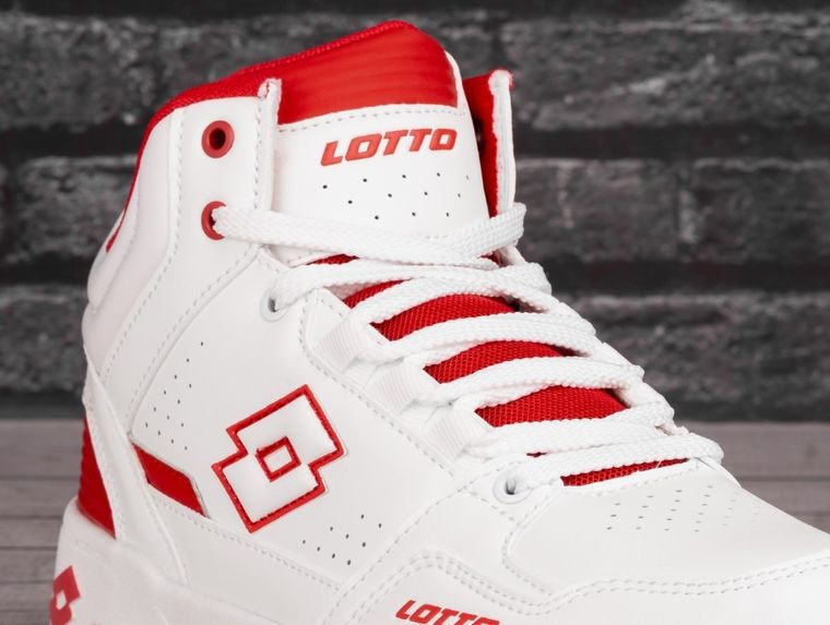 Buty sportowe męskie, białe, Lotto Pivoot