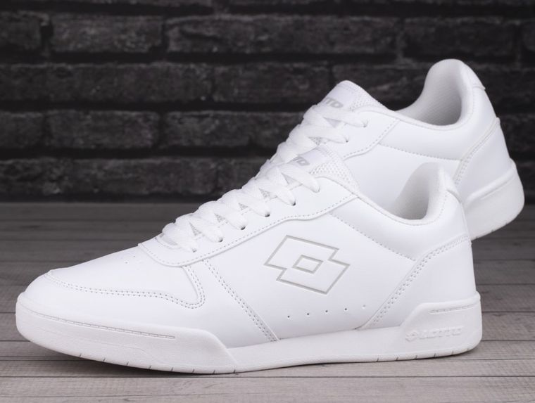 Buty sportowe męskie, białe, Lotto Titanis