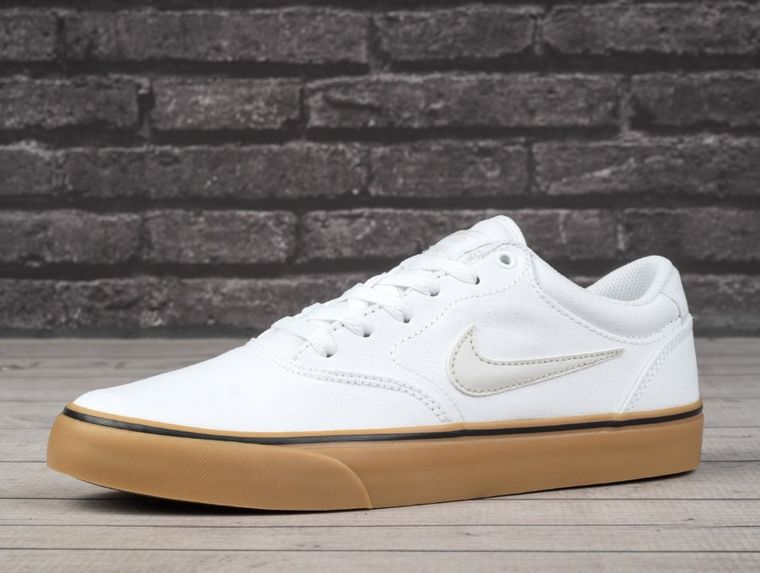 Buty sportowe męskie, białe, Nike SB Chron 2