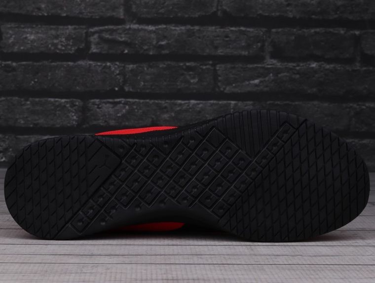 Buty sportowe męskie, czerwone, Puma Flyer Flex