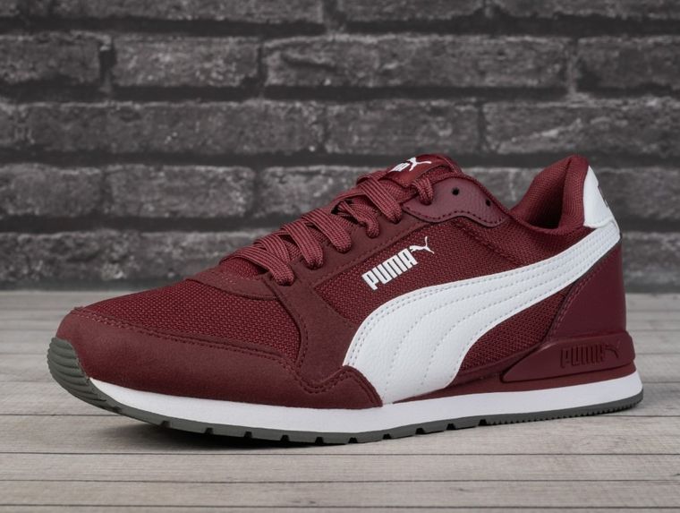 Buty sportowe męskie, czerwone, Puma St. Runner