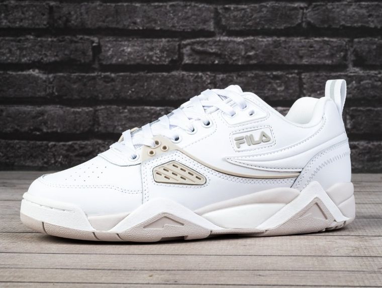 Buty sportowe męskie, do tenisa, białe, Fila Casim