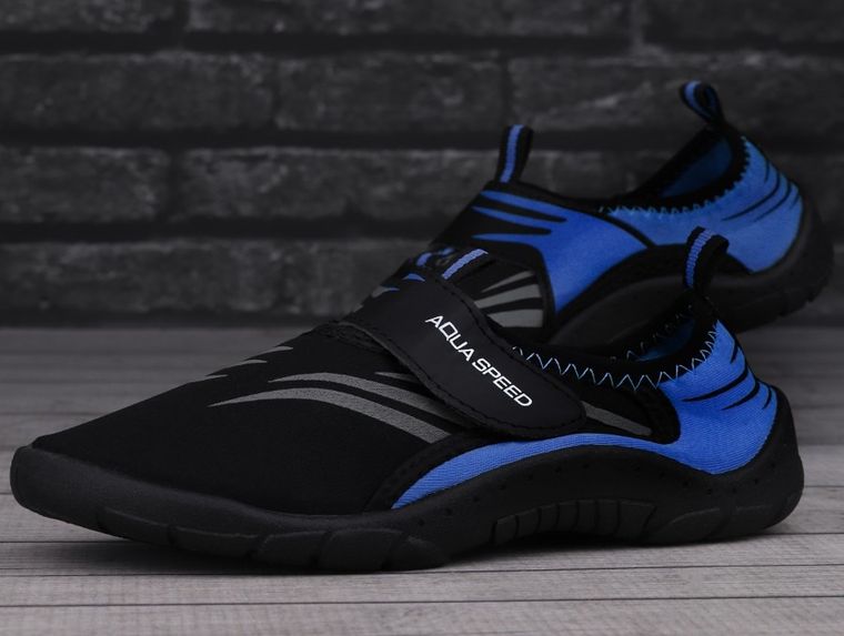 Buty sportowe męskie, do wody, czarne, Aqua Speed 27B