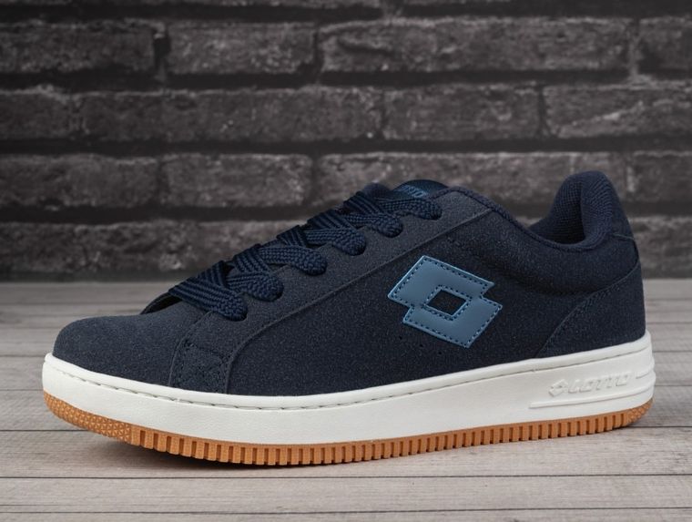 Buty sportowe męskie, granatowe, Lotto Yarin