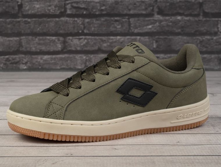 Buty sportowe męskie, khaki, Lotto Yarin NL