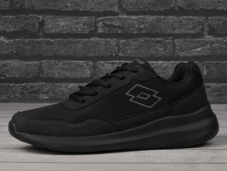 Buty sportowe, unisex, czarne, Lotto Connect OC