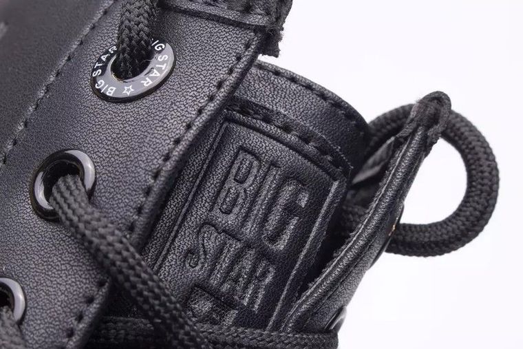 Buty zimowe damskie, czarne, Big Star