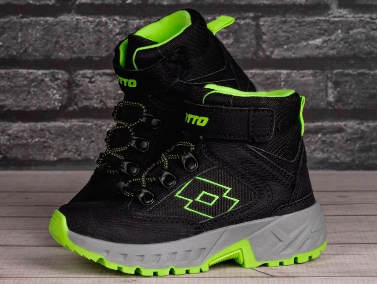 Buty zimowe dziecięce, mix, Lotto Woodlark Mid K