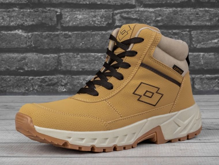 Buty zimowe, unisex, beżowe, Lotto