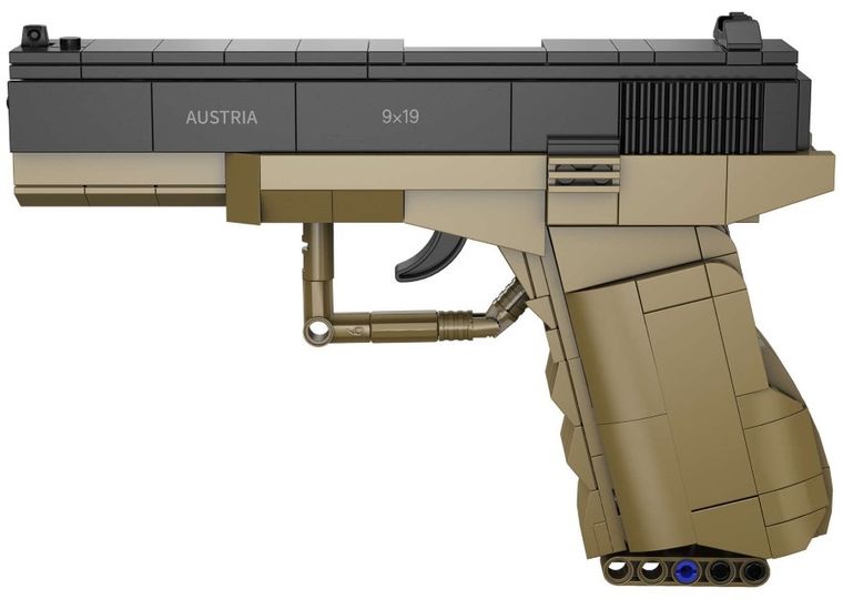 Cada, 17 Pistol, 5 naboi, 338 elementów