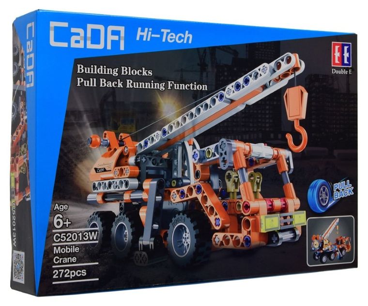 Cada, ciężarówka, dźwig, 272 elementów