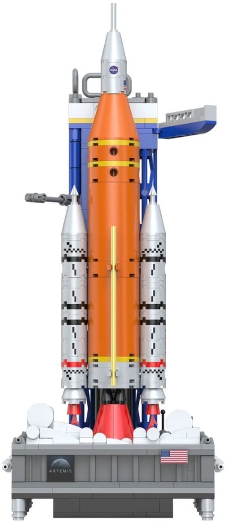 Cada, NASA, Artemis Space Launch System, klocki konstrukcyjne, 659 elementów