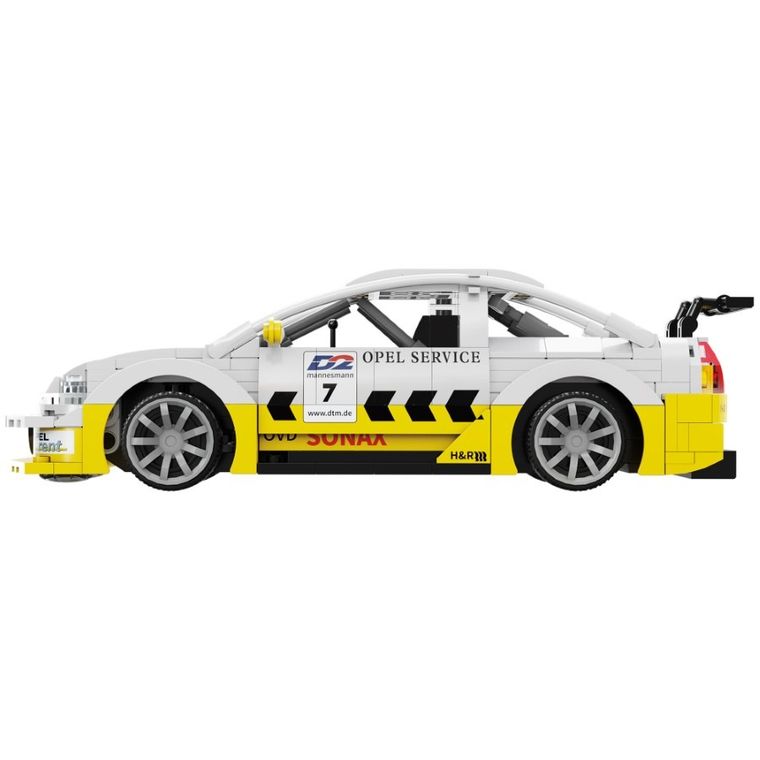 Cada, Opel Astra V8 Coupe, Dual Mode, pojazd zdalnie sterowany, biały, 1:20, 330 elementów