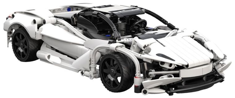 Cada, Storming Sport Car, pojazd zdalnie sterowany, Dual Mode, czerwony, 1:14, 30 cm, 402 elementy