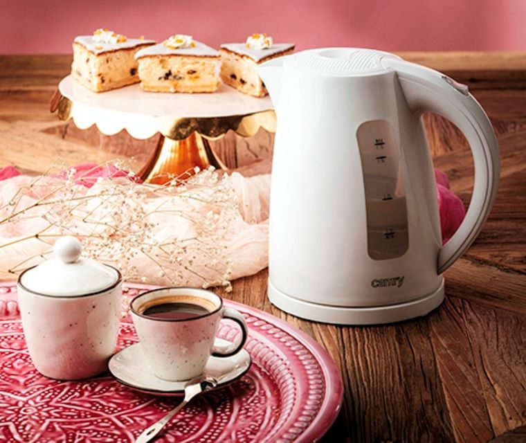 Camry, czajnik elektryczny, plastikowy, 1.7 L, 2000W, CR 1255