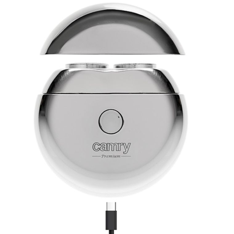 Camry, golarka podróżna, 2 głowicowe z USB, CR 2938