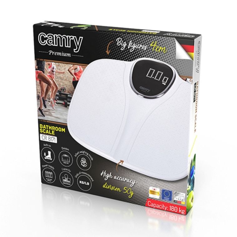 Camry, waga łazienkowa z funkcją ważenia niemowląt