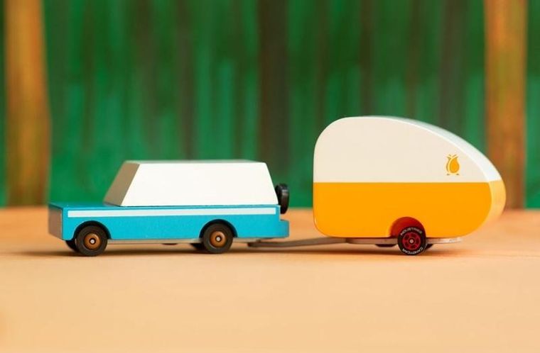 Candylab, Rosebud, przyczepka do samochodu